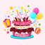 Name Photo on Happy Birthday icon