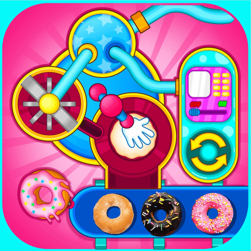 Donut Make Factory-Girl Game app icon