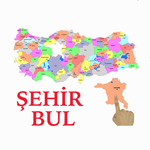 Harita Yapboz Şehir Bulma Oyun app icon