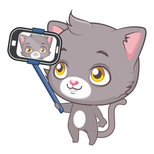 Human to cat translator communicator app icon