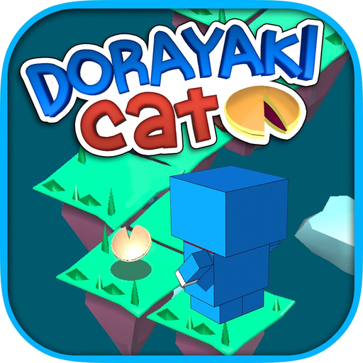 Dorayaki Cat – 3D labyrinth zigzag game for kids app icon