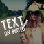 Text On Photo-Add Text Over Pics icon