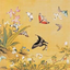 Flower and bird icon