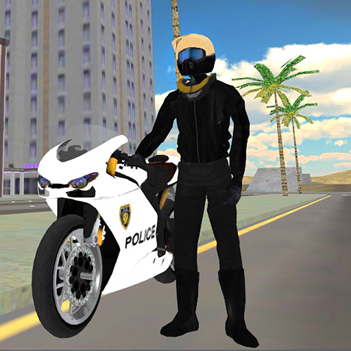 Police Motor-Bike City Simulator 2 app icon