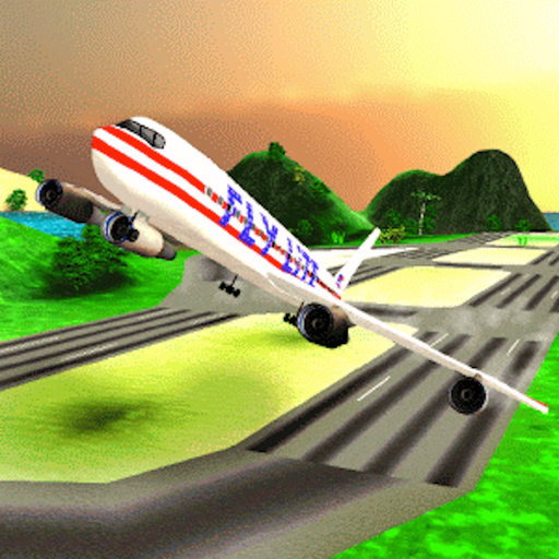 Flight Sim-ulator 3D: Fly Air-Plane 2 app icon