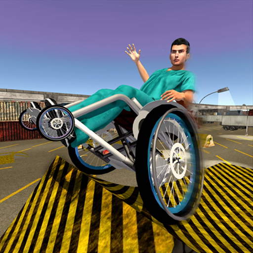 Amazing Wheelchair real stunts app icon