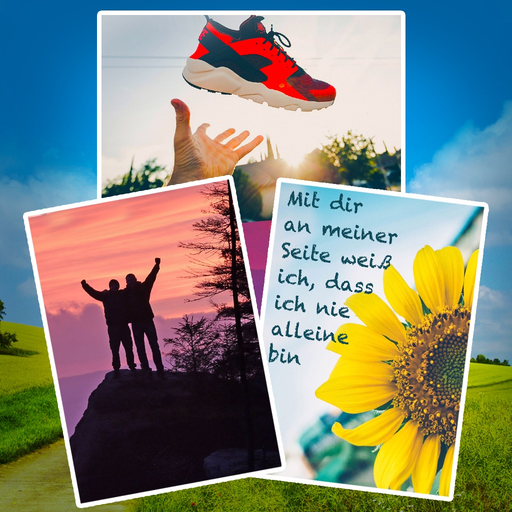 Freundschafts-Spruchbilder - Zitate Sprüche Bilder app icon