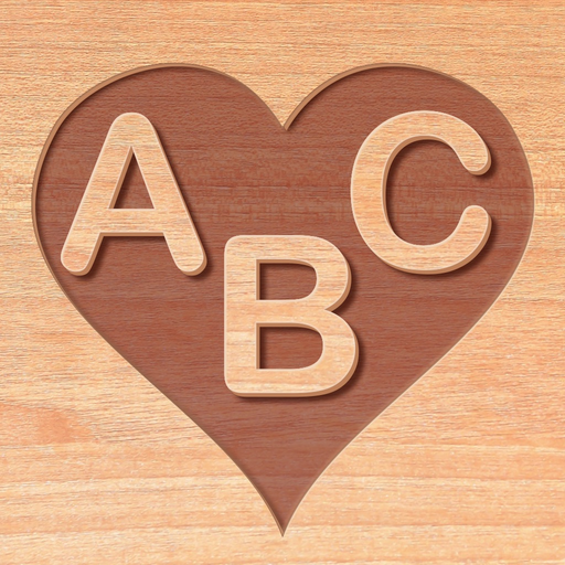 Alphabet English ABC Wooden app icon