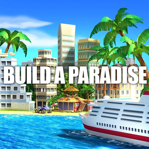 Tropic Paradise Town Build Sim app icon