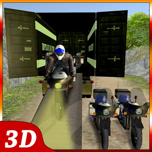 OffRoad Police Bike Transport – Motorbike Driving app icon