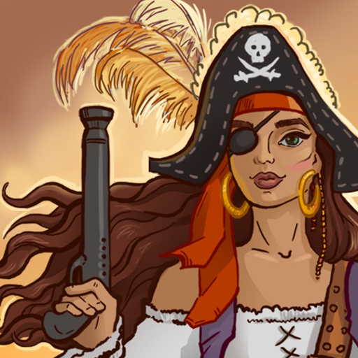 Pirate Mosaic Puzzle. Caribbean Treasures Cruise app icon