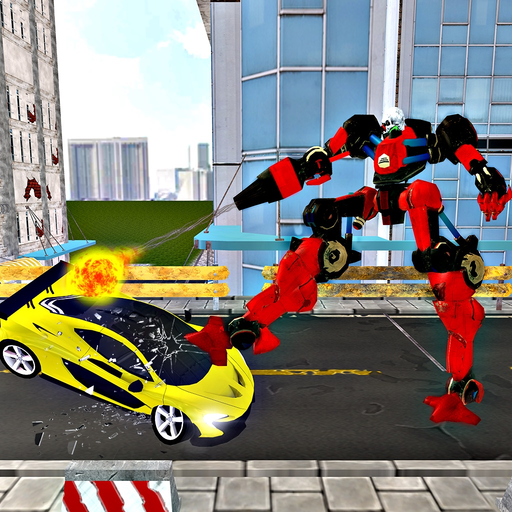 Robot Car Crusher 2K17 - Demolition Derby app icon