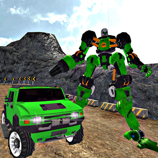 Offroad Hummer Robot Transformation : Iron Machine app icon