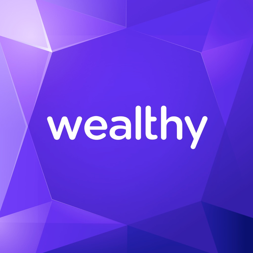 Wealthy: Stocks & Mutual Funds app icon