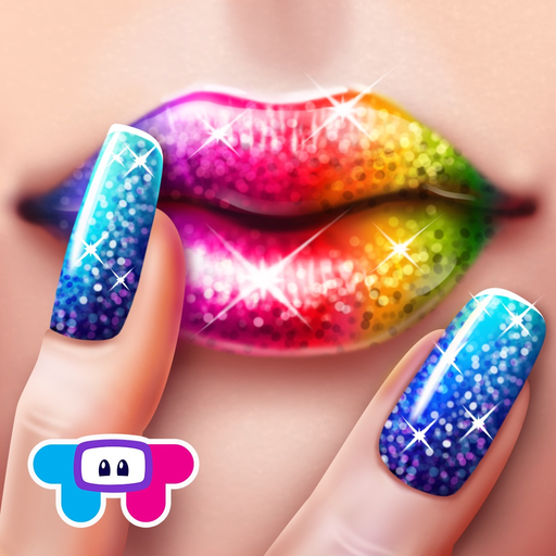 Glitter Makeup Salon app icon