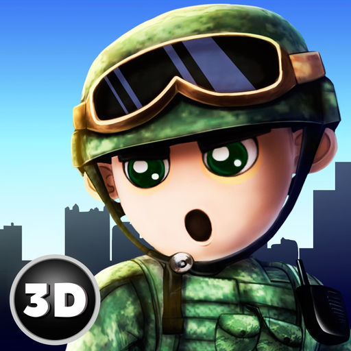Mini Army Military Forces Shooter app icon