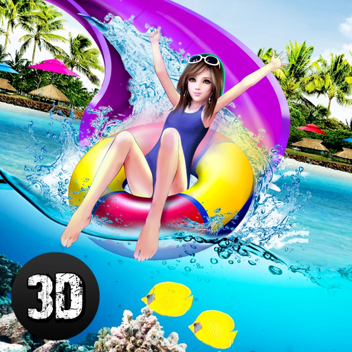 Uphill Water Park Racing Champion app icon