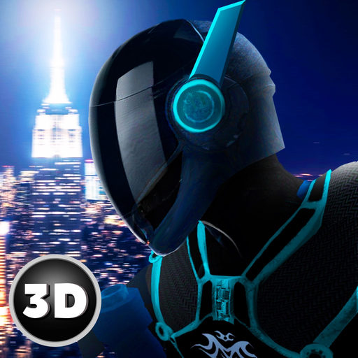 Flying Iron Bat City Hero app icon