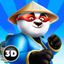 Panda Rope Stunts: Flight over Crime City icon