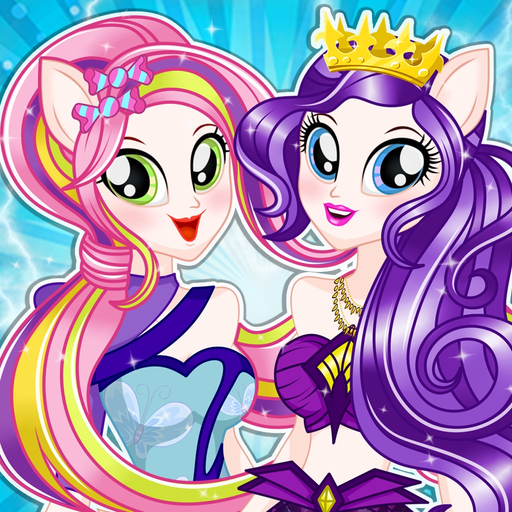 Pony Rainbow Friendship Dress Up Games app icon