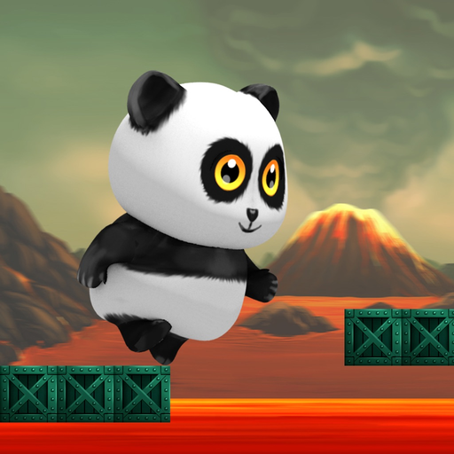 Panda Volcano Escape app icon