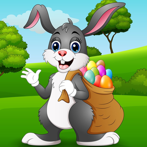 Easter Games Candy - match 3 for cute bunny hop app icon