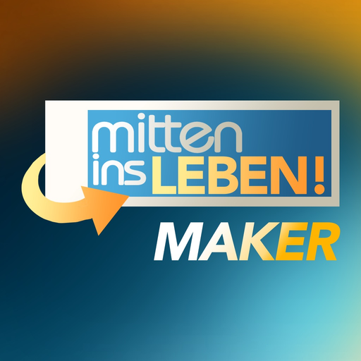Mitten ins Leben Maker & Banner Generator app icon