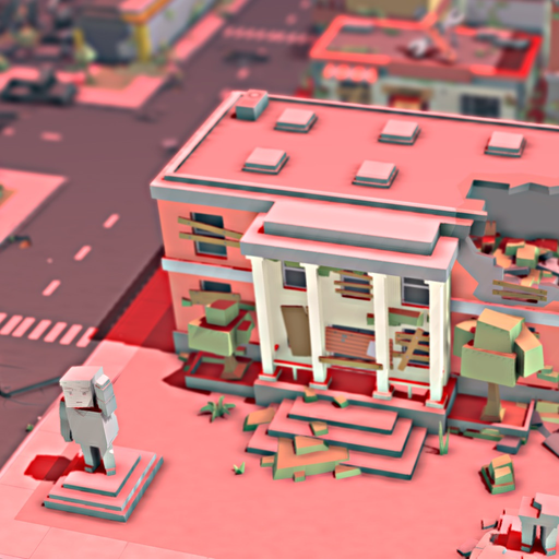 Clash of Z - Zombie City Building and Battle app icon
