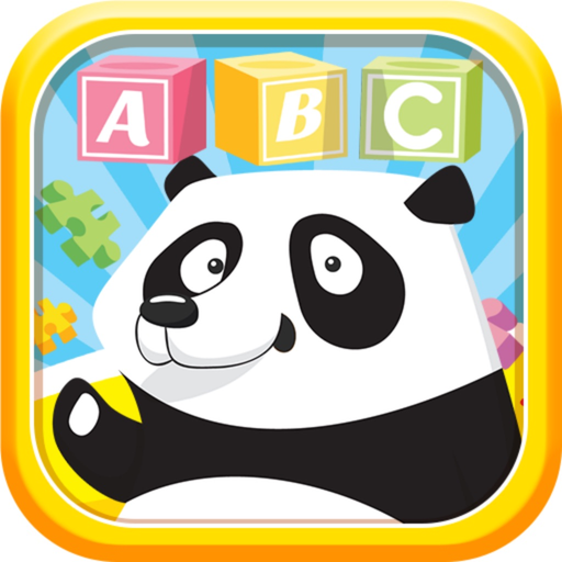 Panda Alphabet Puzzles Games Kids & Toddlers app icon