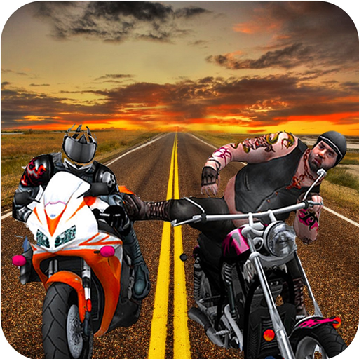 Real Traffic Bike Attack:Road Rush Death Race app icon