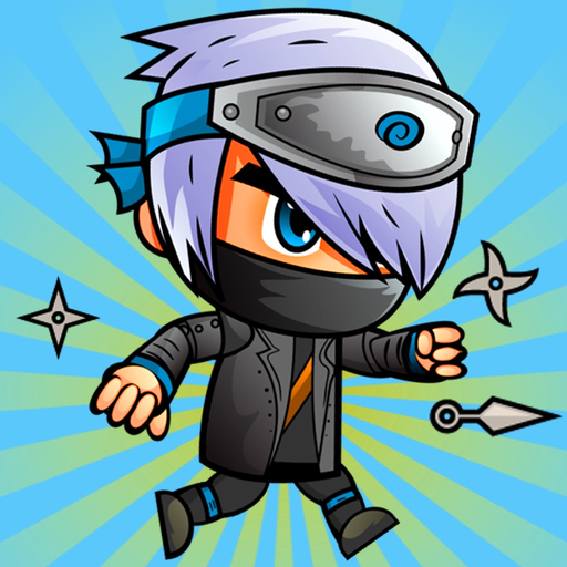 Ninja Go Run and Jump Adventure Dodge Bombs app icon