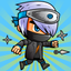 Ninja Go Run and Jump Adventure Dodge Bombs icon