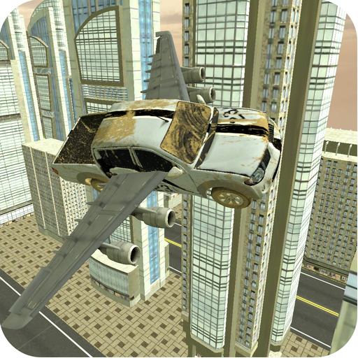 Futuristic Flying Jeep Driving 2017 app icon