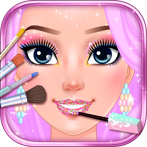 Cotton Candy Makeup Tutorial - Games for kids app icon