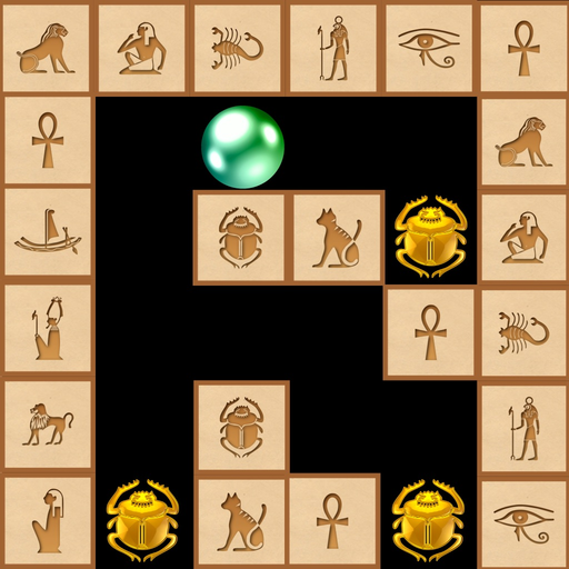 Rotate the maze: Gold of Egypt app icon