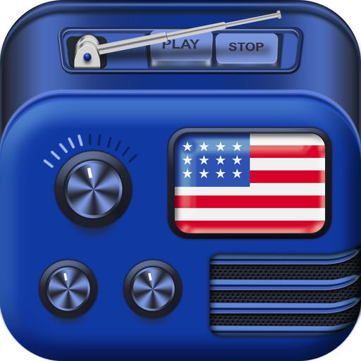 Radio USA - All Radio Stations app icon