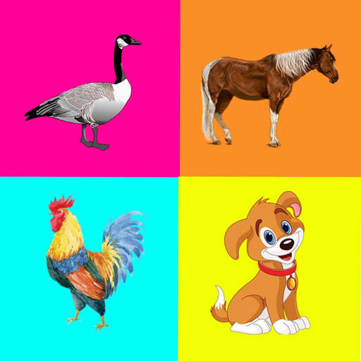 Farm Animals - Kids Learning Matching Game app icon