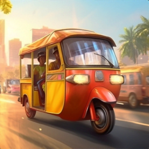 City Auto Rickshaw Driving Pro app icon