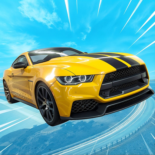 Mega ramps flip Car Game 3D app icon