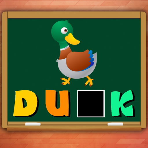 Puzzle 4 Letters Learn English Words for Kids app icon