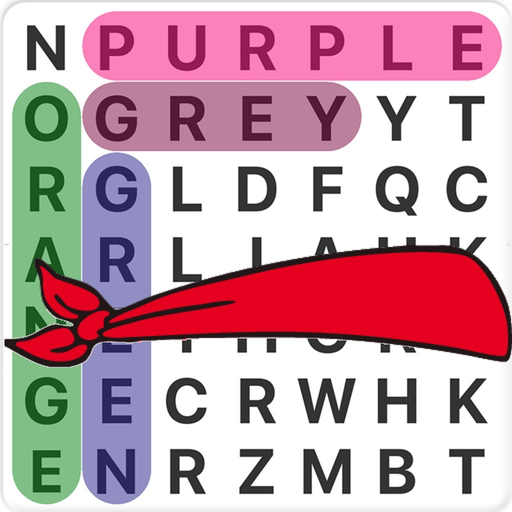 Blindfold Word Search app icon