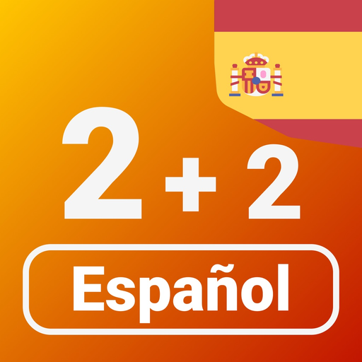 Numbers in Spanish language app icon