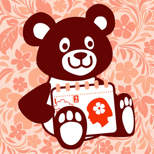 Teddy bear - Period Calendar app icon