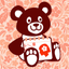 Teddy bear - Period Calendar icon