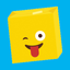 Cube Emoji stickers & smiley icon