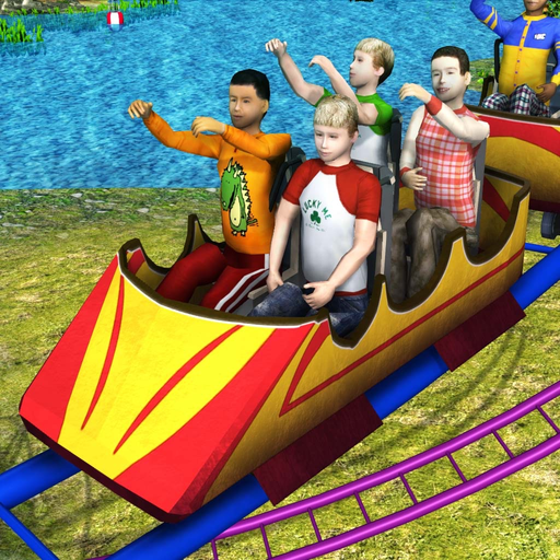 Theme Park Roller Coaster Ride app icon