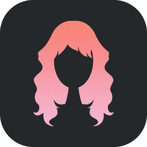 Women's Hairstyle Changer app icon