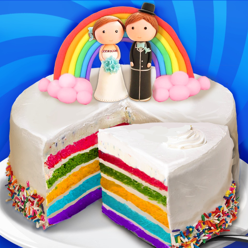Wedding Rainbow Cake app icon