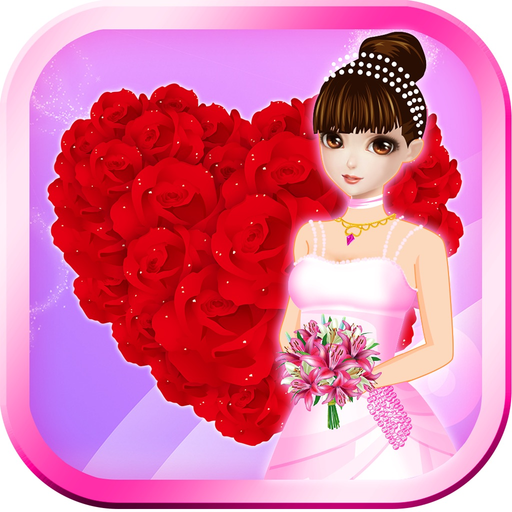 Wedding Dress Up Girls Salon Makeup Games app icon