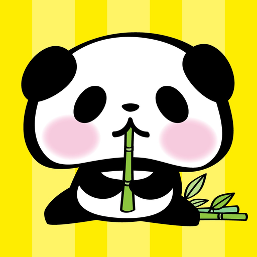 Pandaaa!!! Animated Stickers app icon